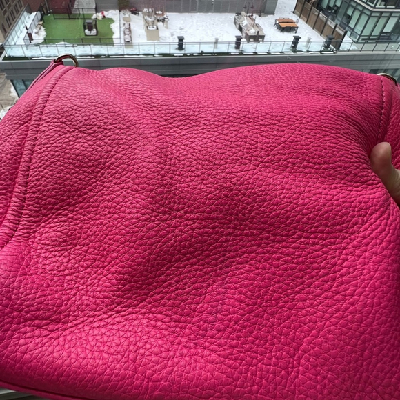NOT AVAILABLE Kate Spade Leather Fuchsia Shoulder Bag/Crossbody Bag Hot Pink - Picture 9 of 16